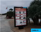 Mupi en Marineta Casiana, Dénia Mupi en Marineta Casiana camino de Les Rotes, Dénia